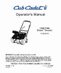 Cub Cadet Snow Blower 421R-page_pdf